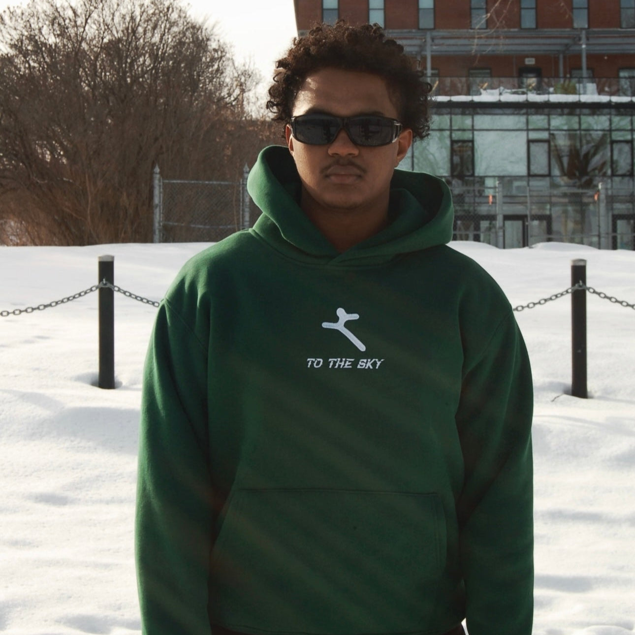 HEAVYWEIGHT "DARK GREEN" HOODIE