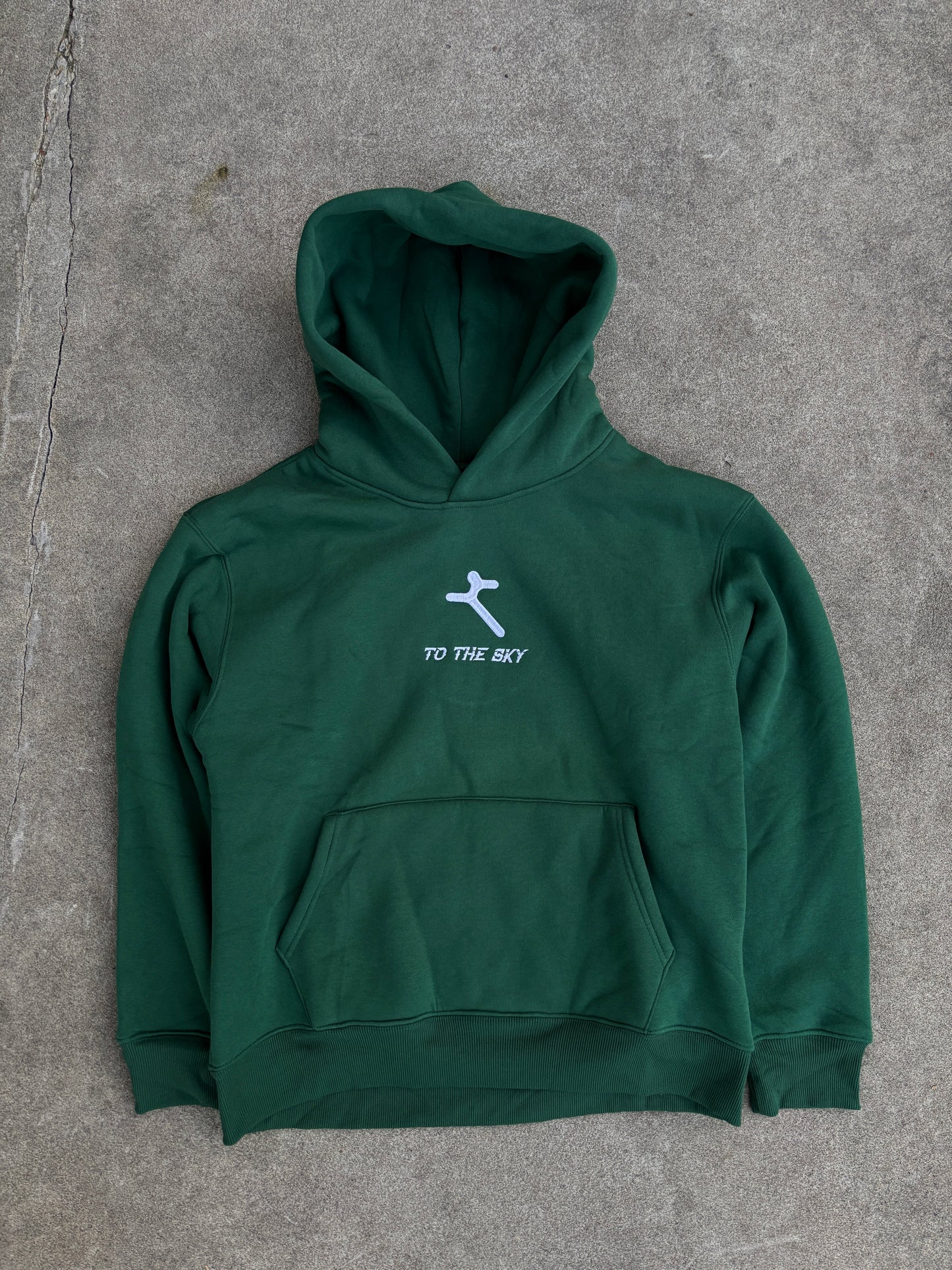 HEAVYWEIGHT "DARK GREEN" HOODIE