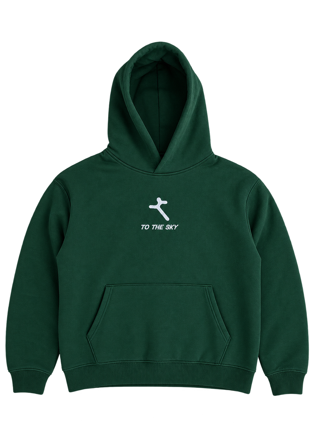 HEAVYWEIGHT "DARK GREEN" HOODIE