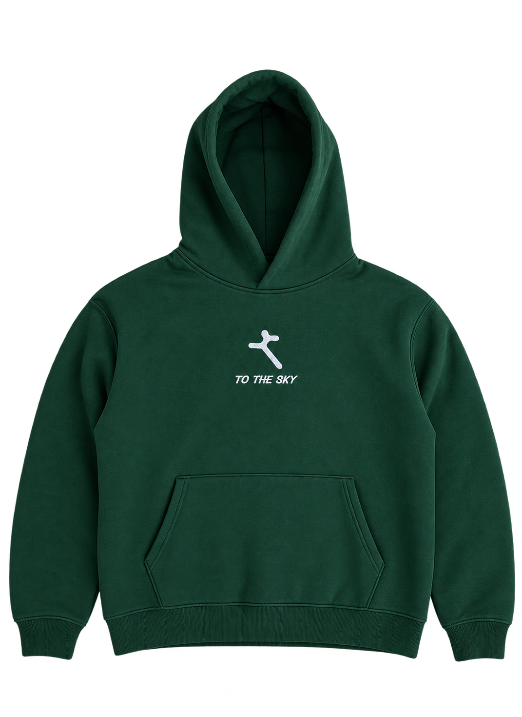 HEAVYWEIGHT "DARK GREEN" HOODIE