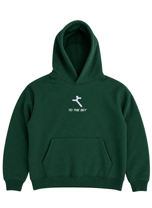 HEAVYWEIGHT "DARK GREEN" HOODIE
