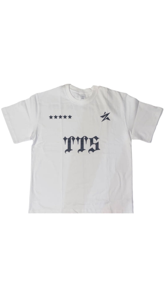 “TTS” White Heavy T-Shirt
